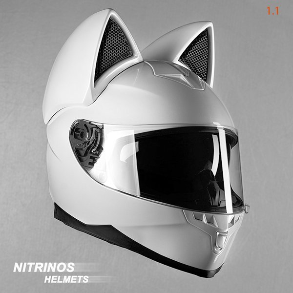 Nitrinos Custom Cat Helmets