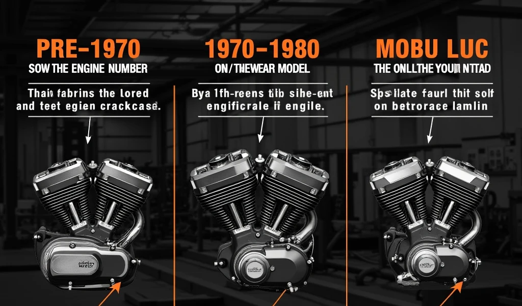 Find the Engine Number on a Harley-Davidson